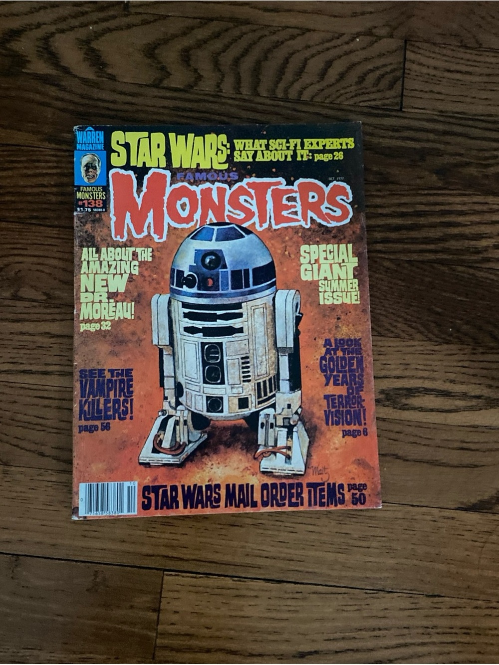 Famous Monsters Of Filmland #138 October Star Wars